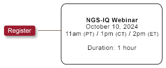 NGS-IQ Webinar Register